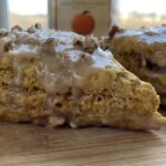 close up of finished scones