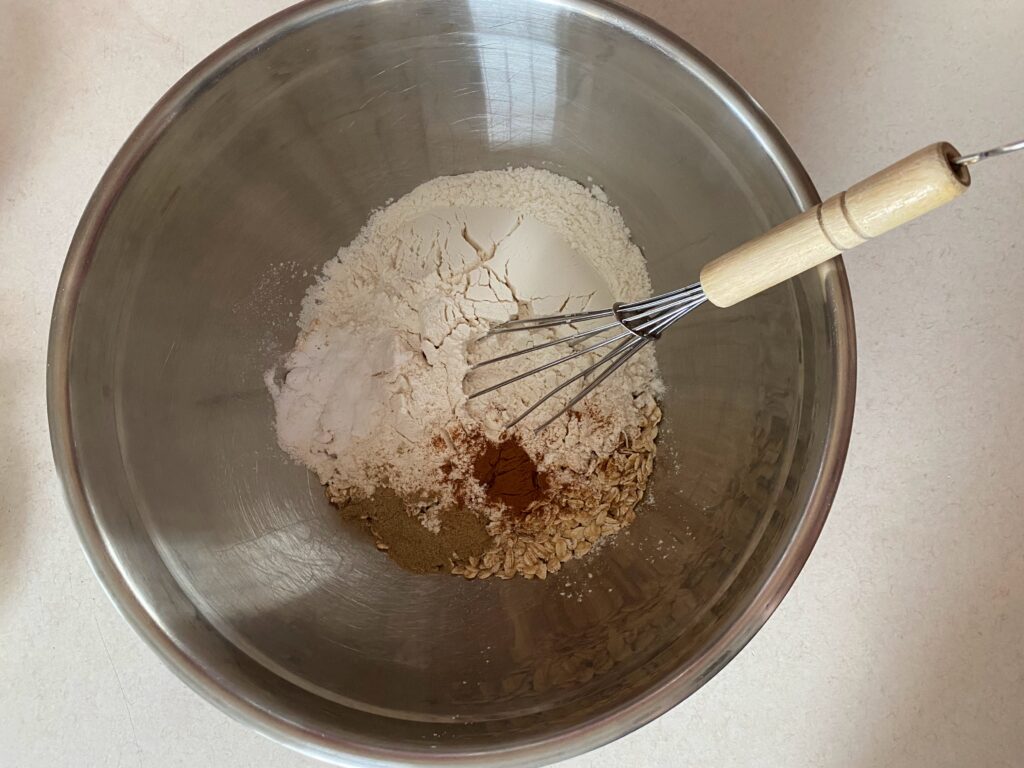 dry ingredients not mixed