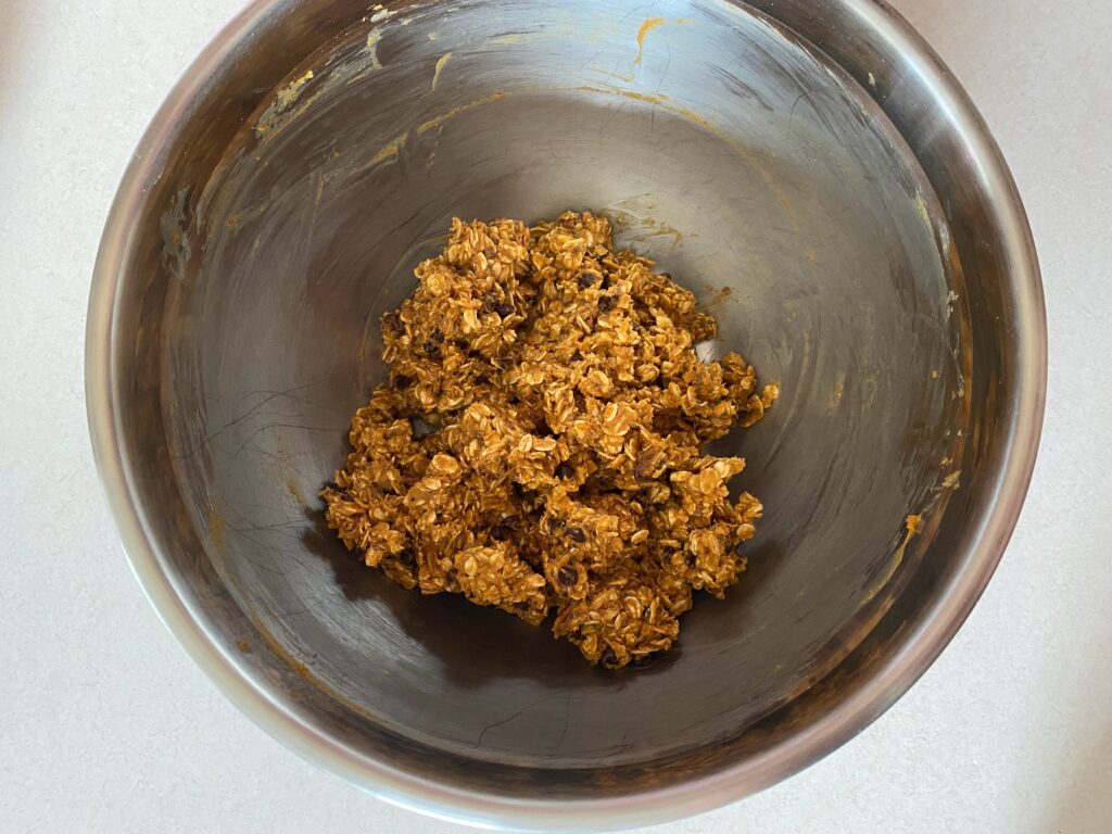 mixed all ingredients in bowl